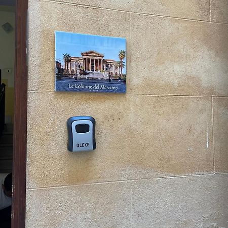 Le Colonne Del Massimo Apartment Palermo Exterior foto