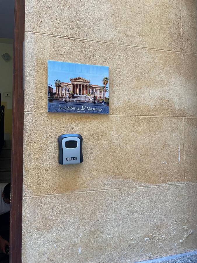 Le Colonne Del Massimo Apartment Palermo Exterior foto